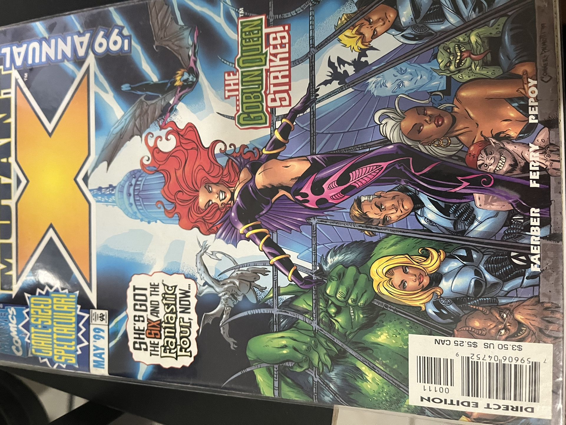 5 comic books