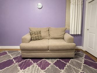 Beige Loveseat - $250