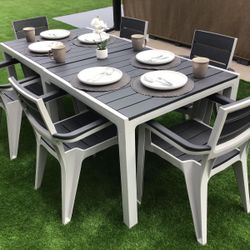 Juego de patio de Plástico  7pc 