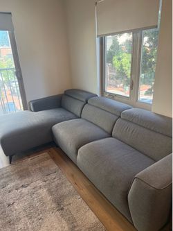Modern L Sectional Couch
