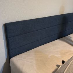 Blue King Bed Frame 