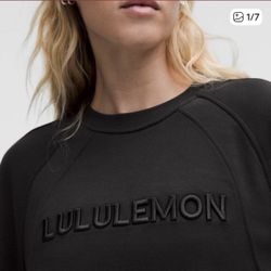 NEW Lululemon Scuba Oversized Pullover Black Size XS/S