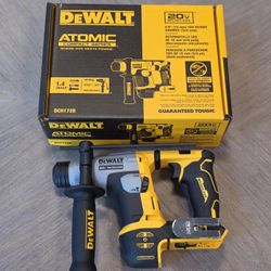 Dewalt ATOMIC 20V MAX Cordless Brushless Ultra-Compact 5/8 in. SDS Plus Hammer Drill (Tool Only)