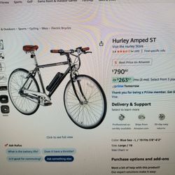 Brand New Hurley E Bike