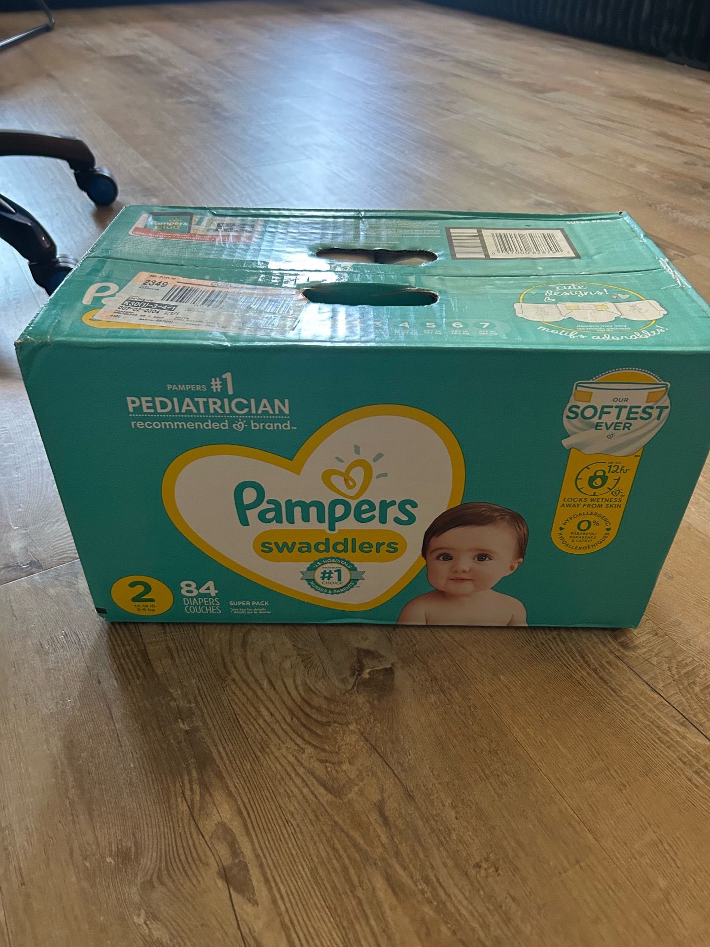 Pampers Swaddlers Size 2