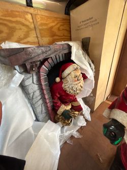 Vintage life-size Santa Claus