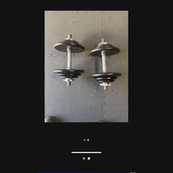 Dumbbells.       60 Dollars 