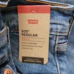 Levi's 505 Regular, 34x34, New