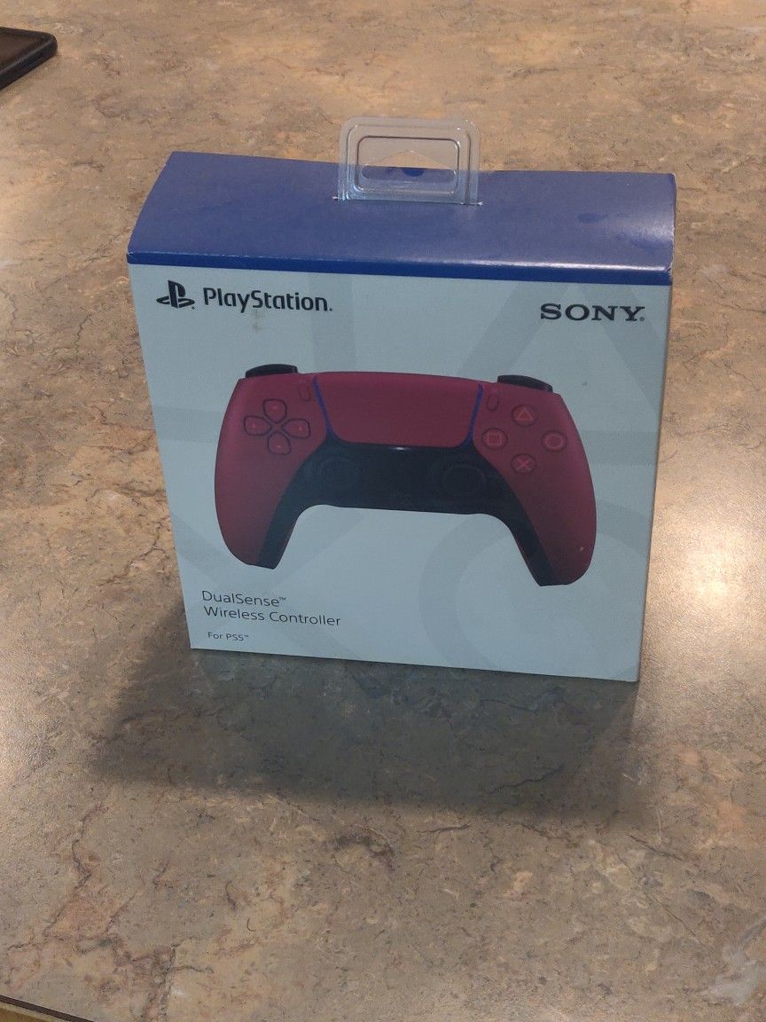 Cosmic Red Dualsense Controller New In Box