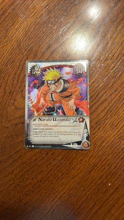Naruto CCG Diamond Foil Naruto Uzumaki 025 2002