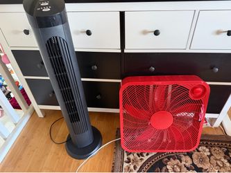 Box fan/tower fans
