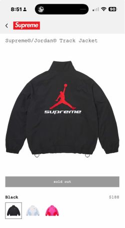 Supreme jordan Track jacket XXL