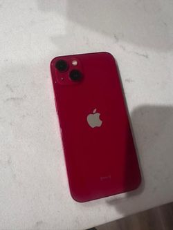 Apple iPhone 13 RED  For Parts or not working