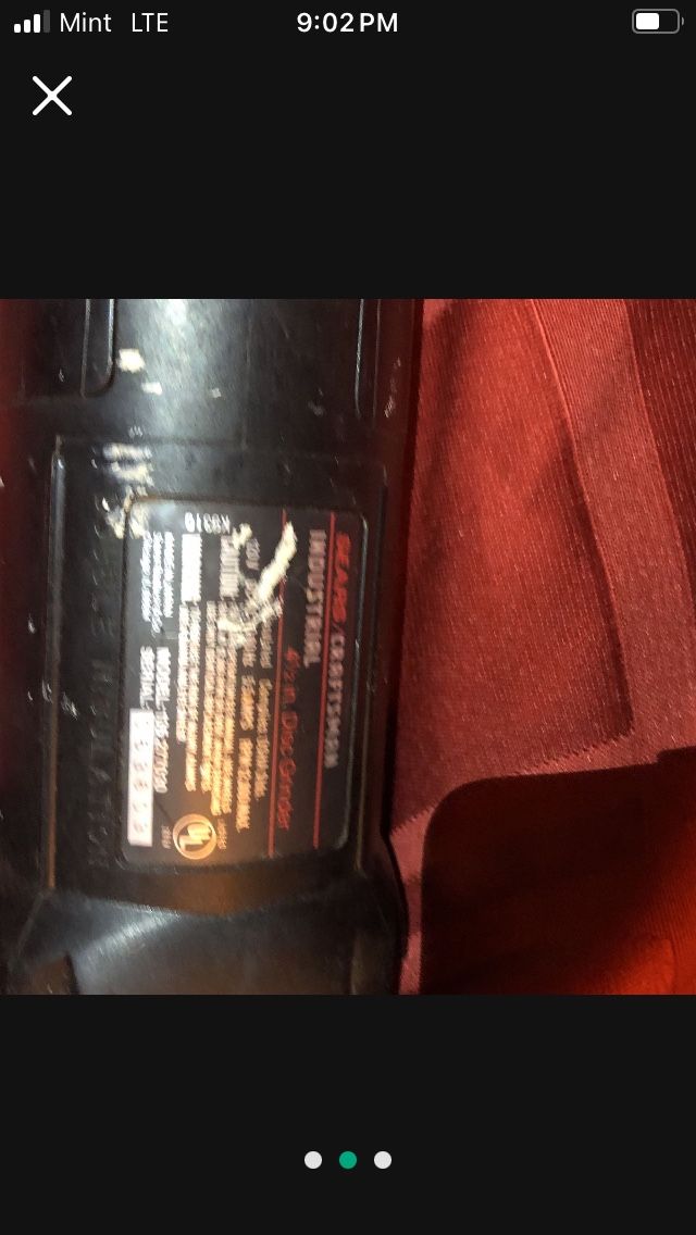 Grinder Craftsman Powertool