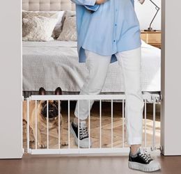 MOOECKOM 10" Tall Small Dog Door Gate