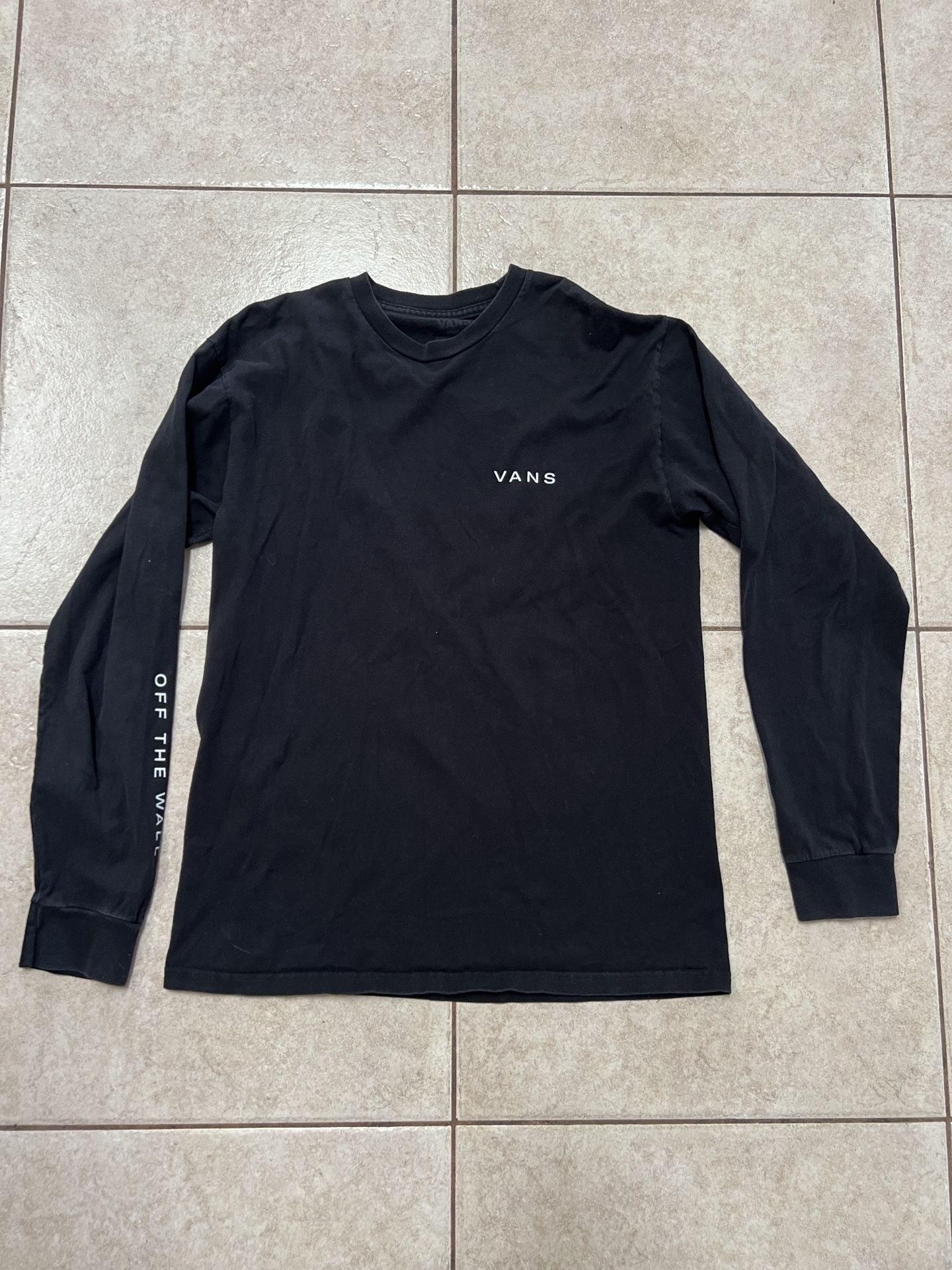 VANS MN SNAPSHOTS T-SHIRT MN SNAPSHOTS LS BLACK, size M