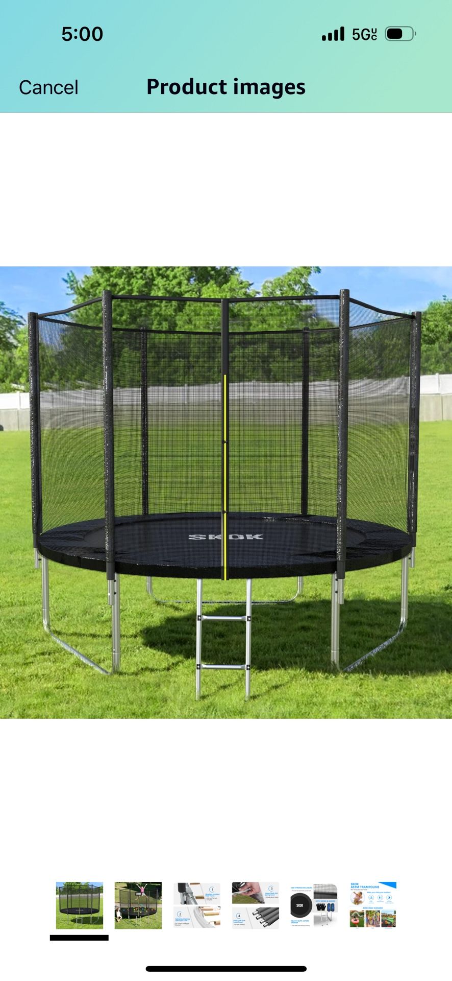 Brand New Trampoline