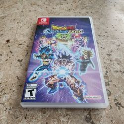 Dragon Ball Sparking Zero (Nintendo Switch) - CIB