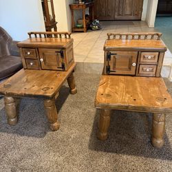 Custom Maple End Tables