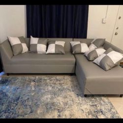 L Sectional Furniture Pillows Included. Brand New