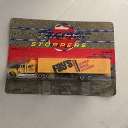 Traffic Stoppers Die Cast Metal Truck(Fay’s Super Drug Stores)