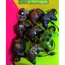 ORIGINAL XBOX Controllers for Microsoft Og Xbox Classic Console Wired Gamepad S Type Duke Gaming Remote Joystick Replacement 1st Generation