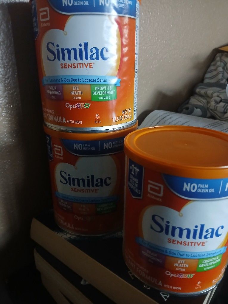Orange Similac Sensitive For Pizza