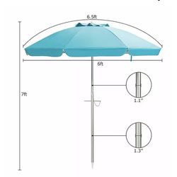 NEW Beach Umbrella