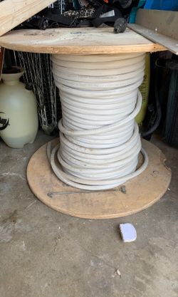 Half spool of Super cable 2 coax 2 network cables