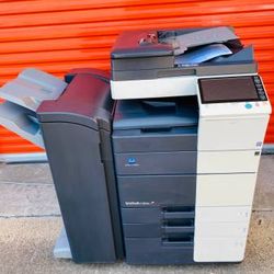 Konica Minolta Bizhub C554E Color Copier Printer Scanner