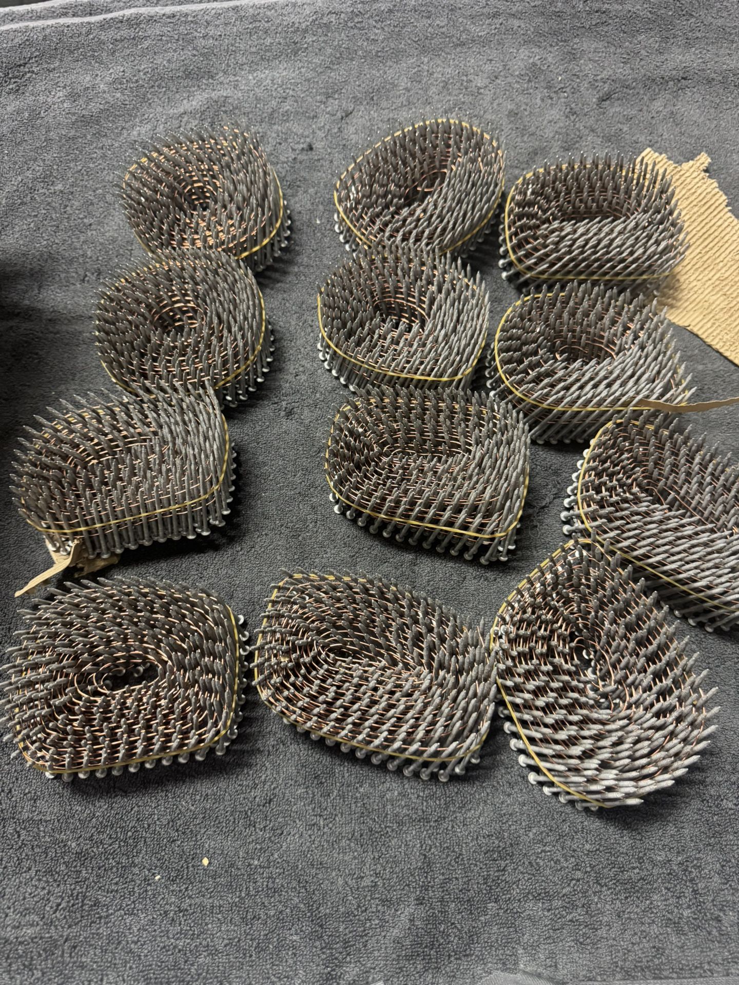 15 degree wire collated coil nails 2” 3600 counts
