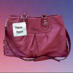 #Authentic Pink Coach Purse
