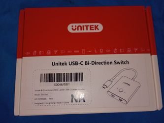 USB C Bi Directional Switch 