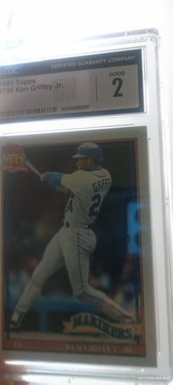 1991 KEN GRIFFEY JR CGC GRADED SPECIAL RARE CARD