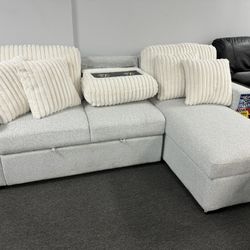 Pull Out Sleeper Sectional $799