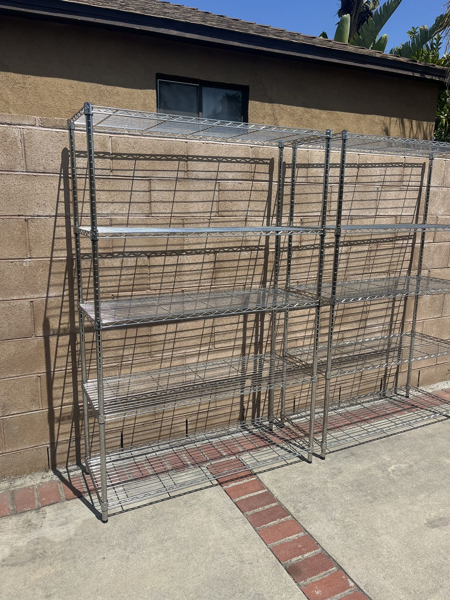 Metal Shelves   48x18x72