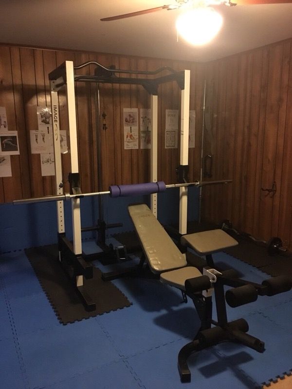 Image 5.5 power rack with bench