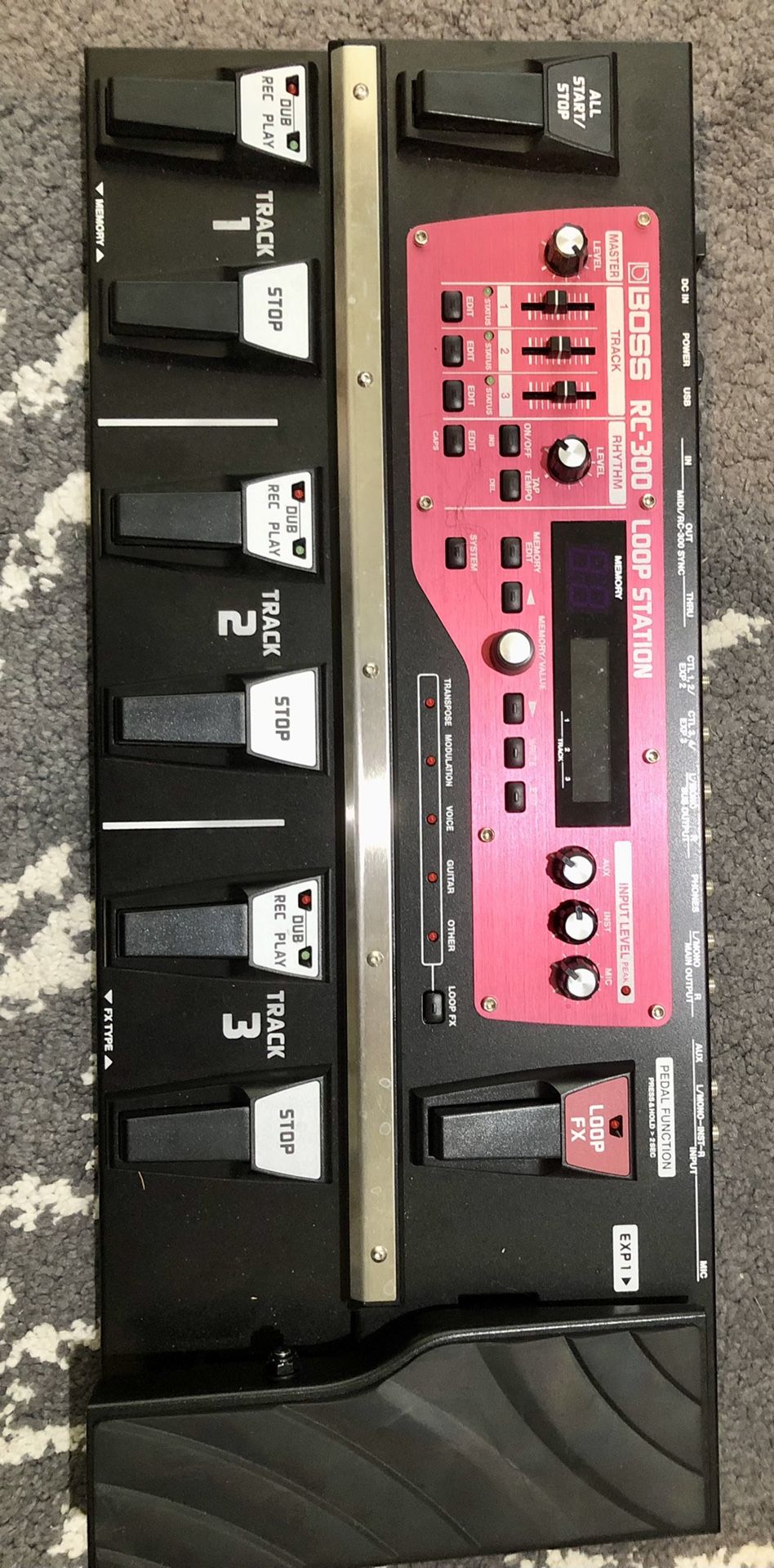 Boss RC-300 Looping Station Looper Pedal