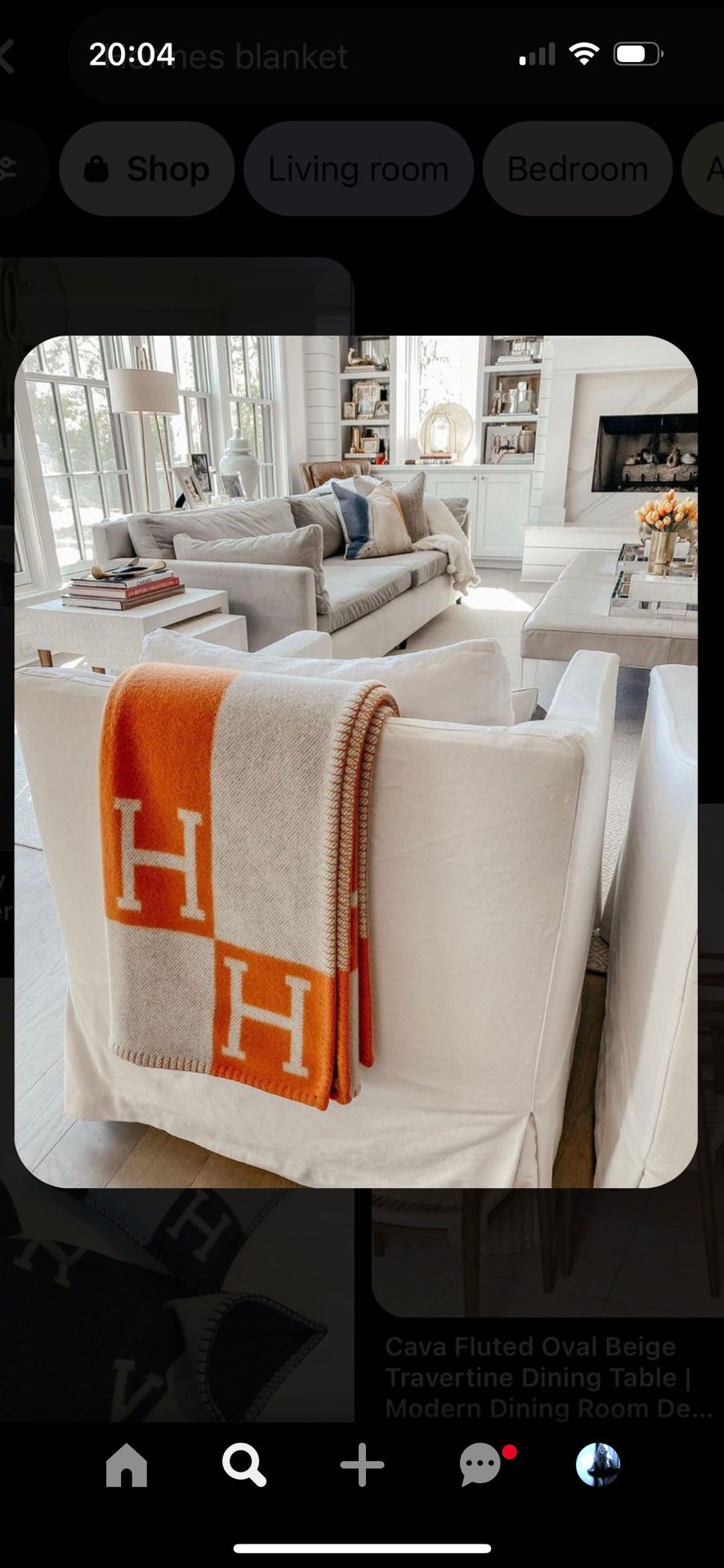 Hermes Style Throw Blanket for Sale in Hollywood, CA OfferUp