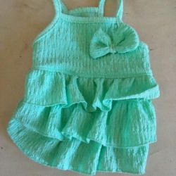 Pet Dog Cat Summer Dresses Sz M