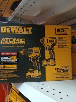 DeWalt new kit drill and impact