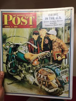 Collectors Edition (metal) Saturday Evening Post Sign 3D..... ***PRICE DROP***