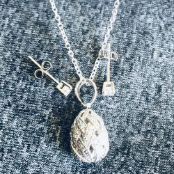 925 Sterling Silver Simulated Diamond 