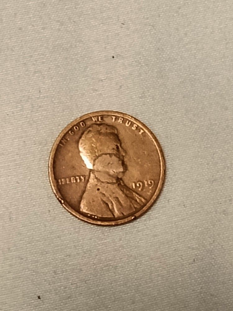 Collection 1 Cent Coin 1919
