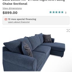 Sofa Blue 