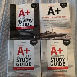 Comptia A+ Core 1 and Core 2 Exam Study Guides, Review Guide And Practice Test Exam Version (contact info removed) And (contact info removed)