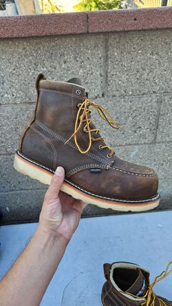 Size 10 W Duradero Work Boots Steel Toe