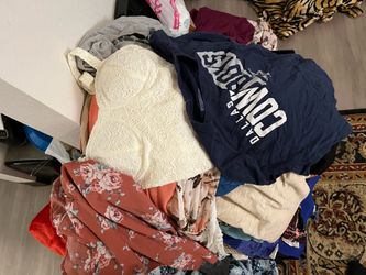 A lot of clothes