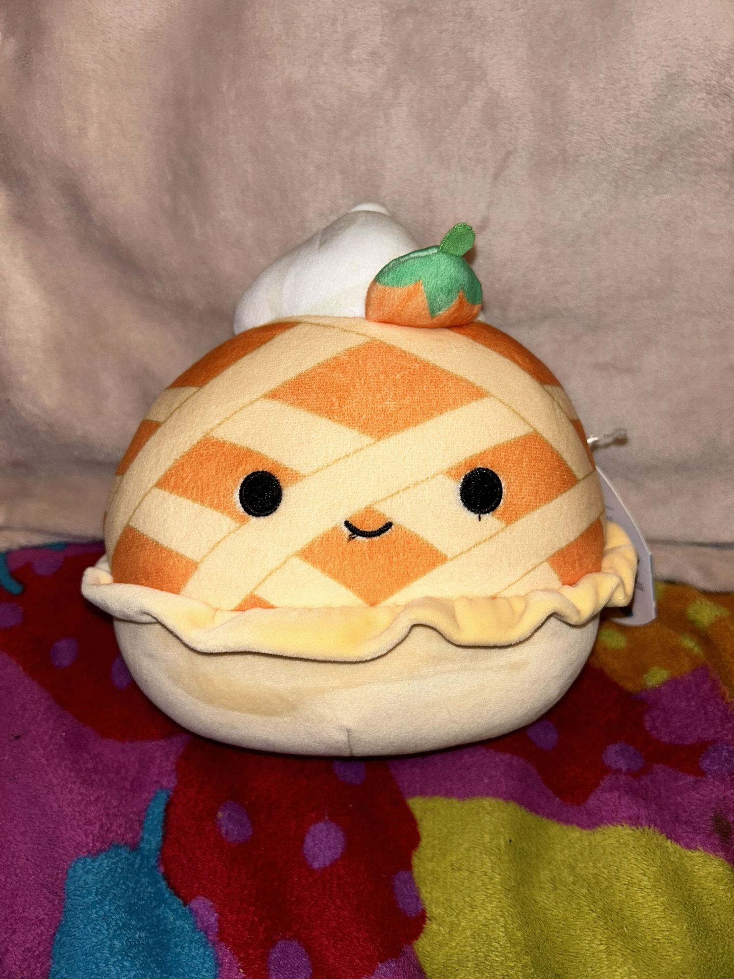 Squishmallows Pippie the Pumpkin Pie 7-Inch Plush