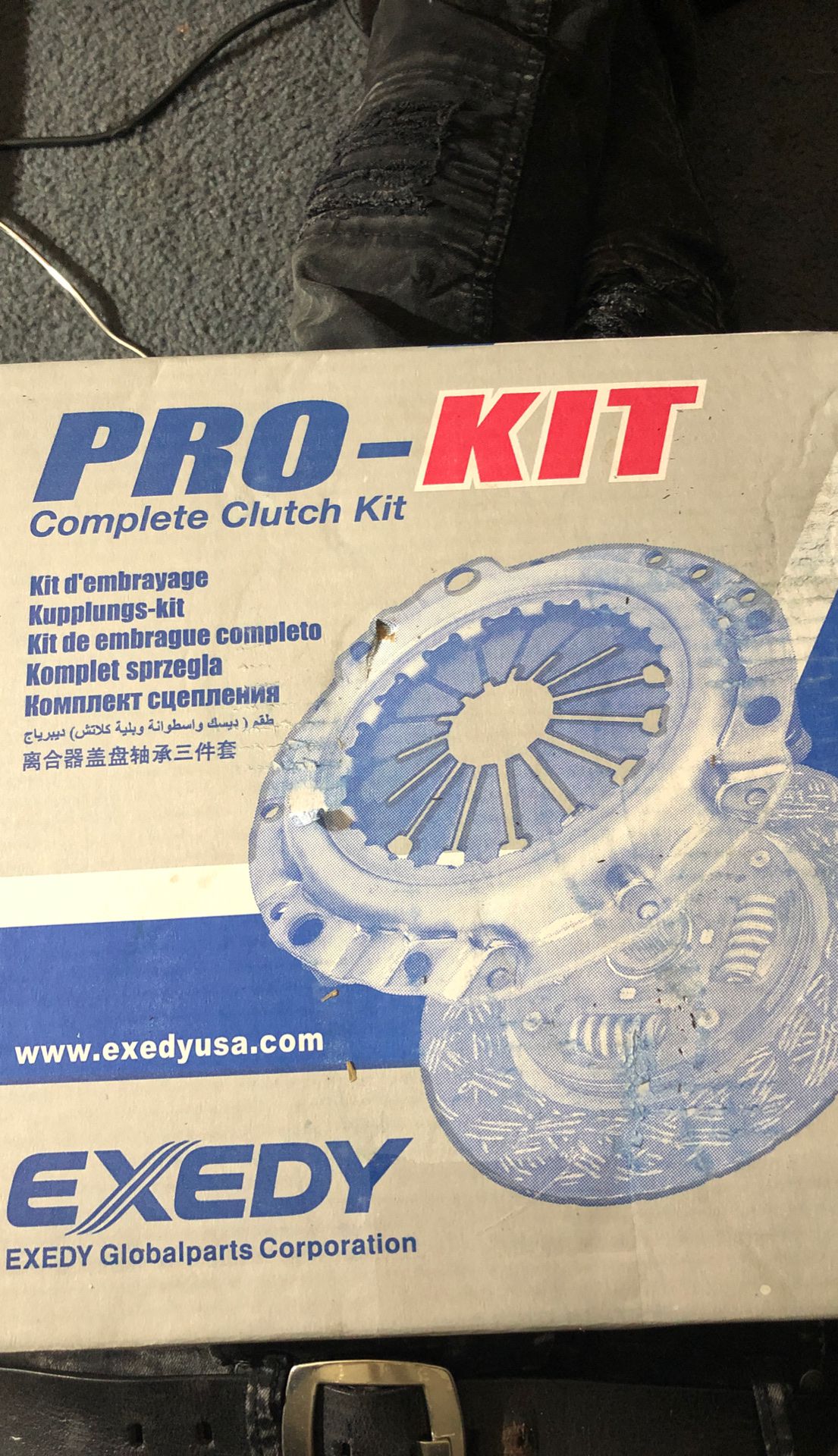 Complete Clutch Pro-Kit by “Exedy”